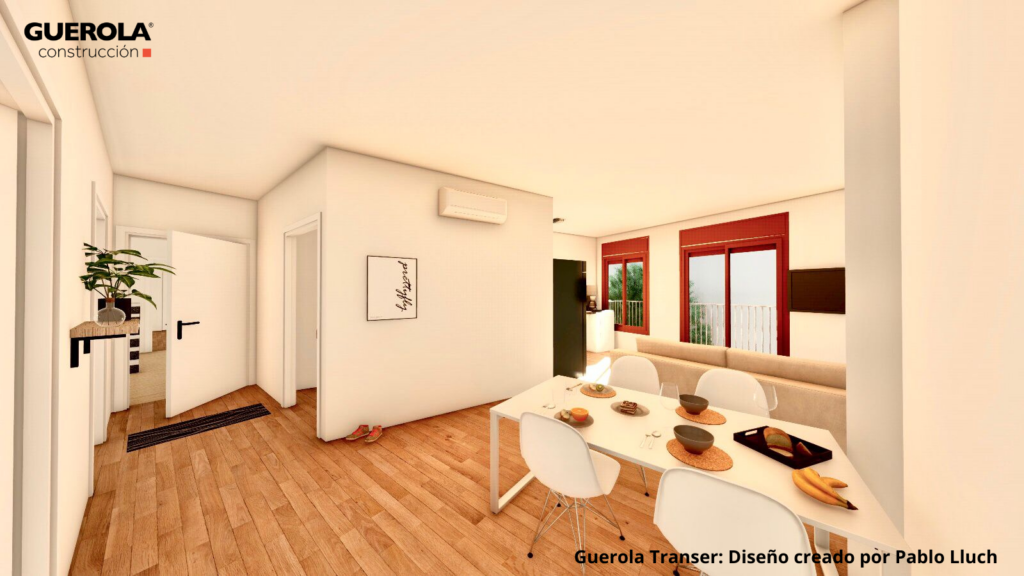 diseño creado por Pablo Lluch de guerola transer