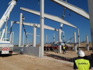 construcción de nave industrial en calconut