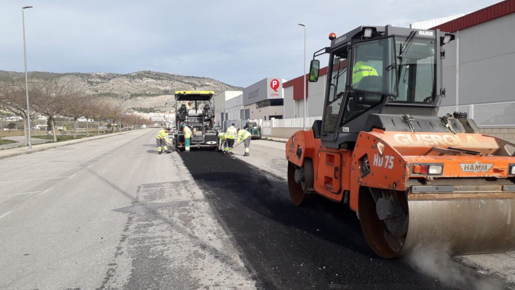 guerola firmes y pavimentos asfaltado polígono onil