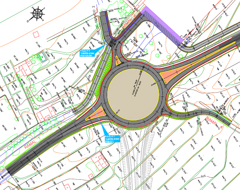 imagen de proyecto de la rotonda de pinoso