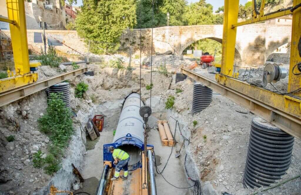 TRAZADO Y PROTECCIÓN DE COLECTOR GENERAL EN ONTINYENT
